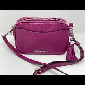 MICHAEL KORS Leather Belt Crossbody Shoulder Bag